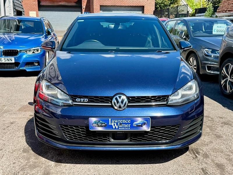 Used VW Golf VII GTD 2014 Blue Hatchback