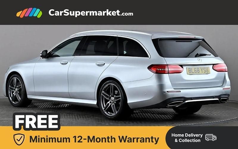 Used Mercedes E200 AMG Line Premium 184 HP (135 kW) 2018 Silver Estate