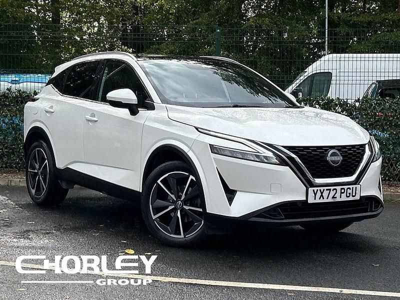 White Used 2022 Nissan Qashqai S SUV | £17,912 (Fair price) - Image 1/4
