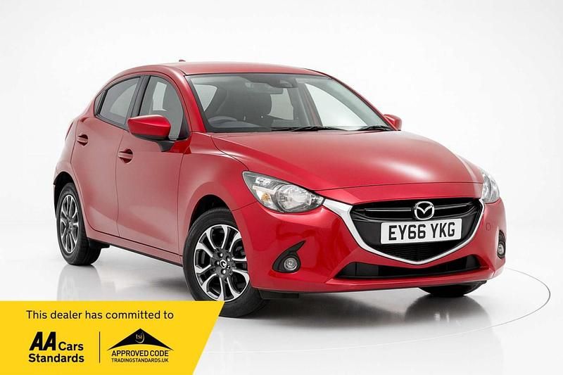 Red Used 2016 Mazda 2 Inclusive Hatchback | £4,695 (Fair price) - Image 1/4