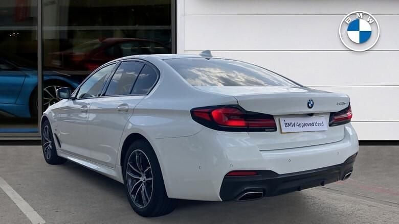 Used BMW 530e M Sport 292 HP (214 kW) 2021 White Sedan
