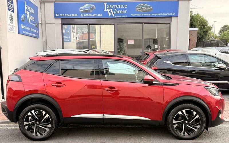 Red Used 2021 Peugeot 2008 Allure SUV | £12,475 (Fair price) - Image 1/3