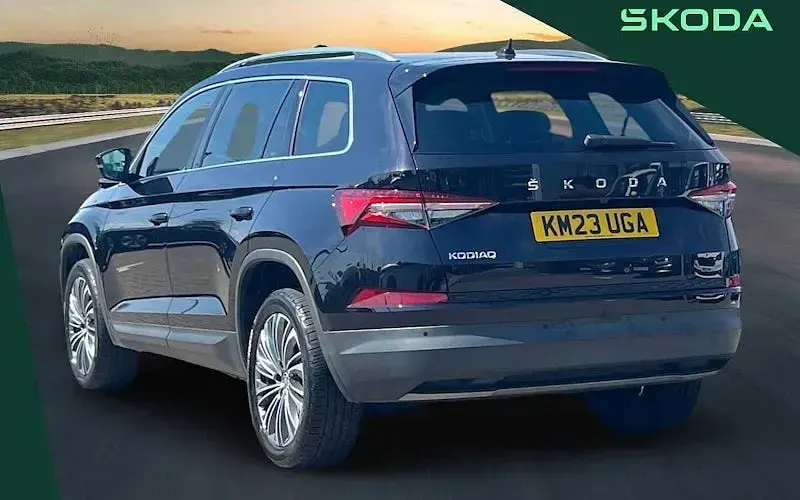 Used Skoda Kodiaq SE L Executive 150 HP (110 kW) 2023 Black SUV