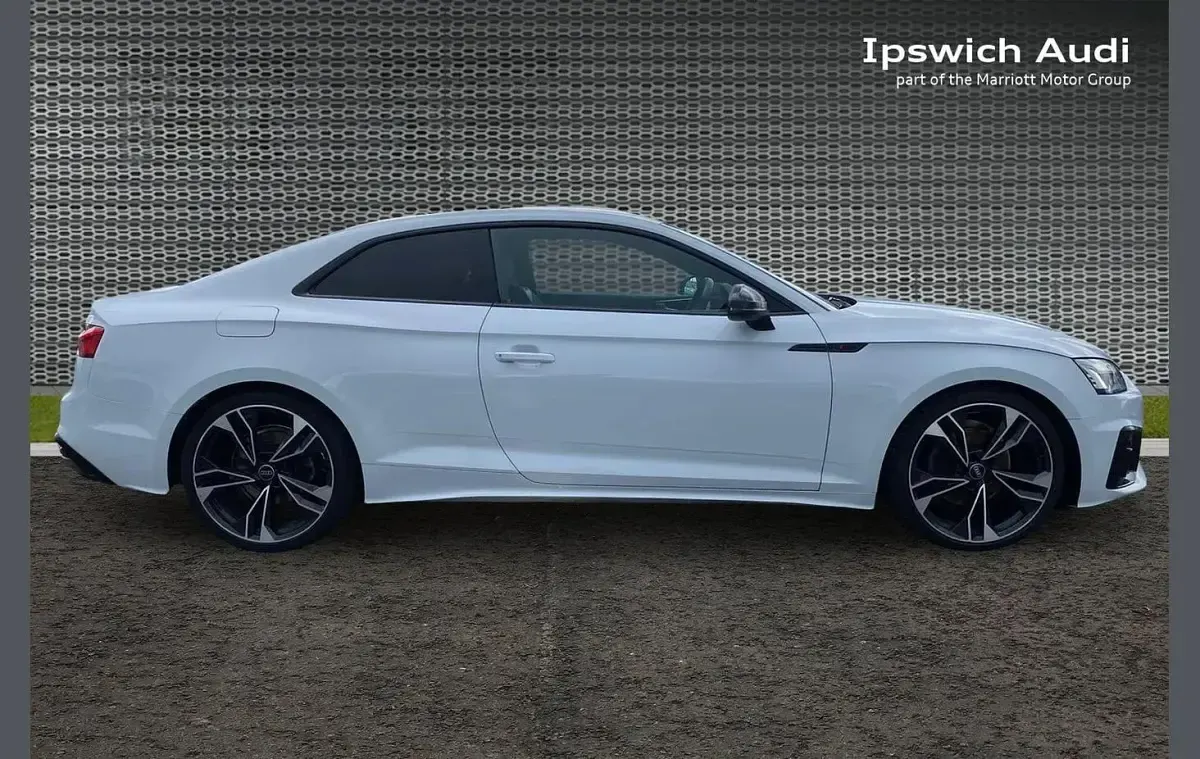 Used Audi A5 Black Edition 147 HP (108 kW) 2023 White Coupe