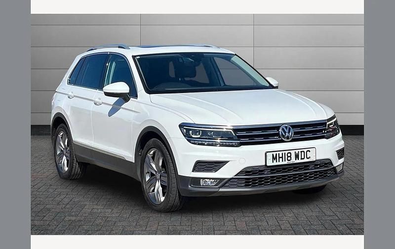 Used VW Tiguan SEL 150 HP (110 kW) 2018 White SUV