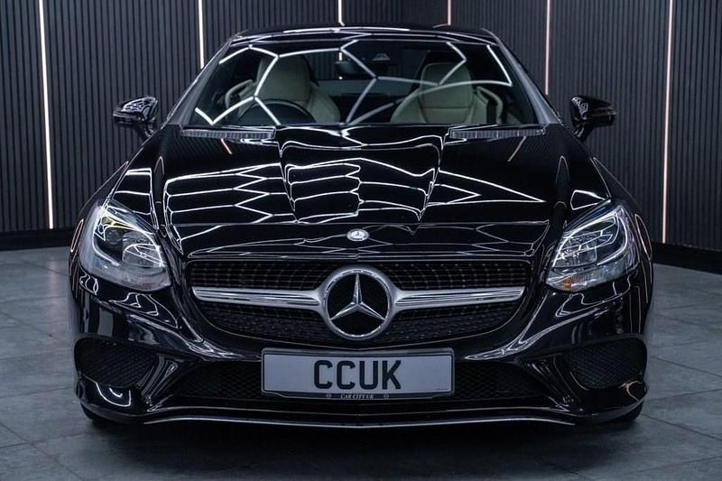 Used Mercedes SLC200 184 HP (135 kW) 2016 Black Cabriolet