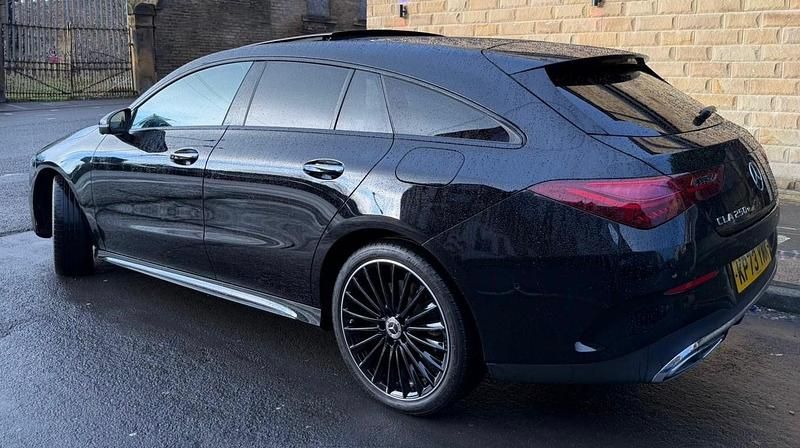 Used Mercedes CLA250e AMG Line Premium Plus 2023 Black Sedan