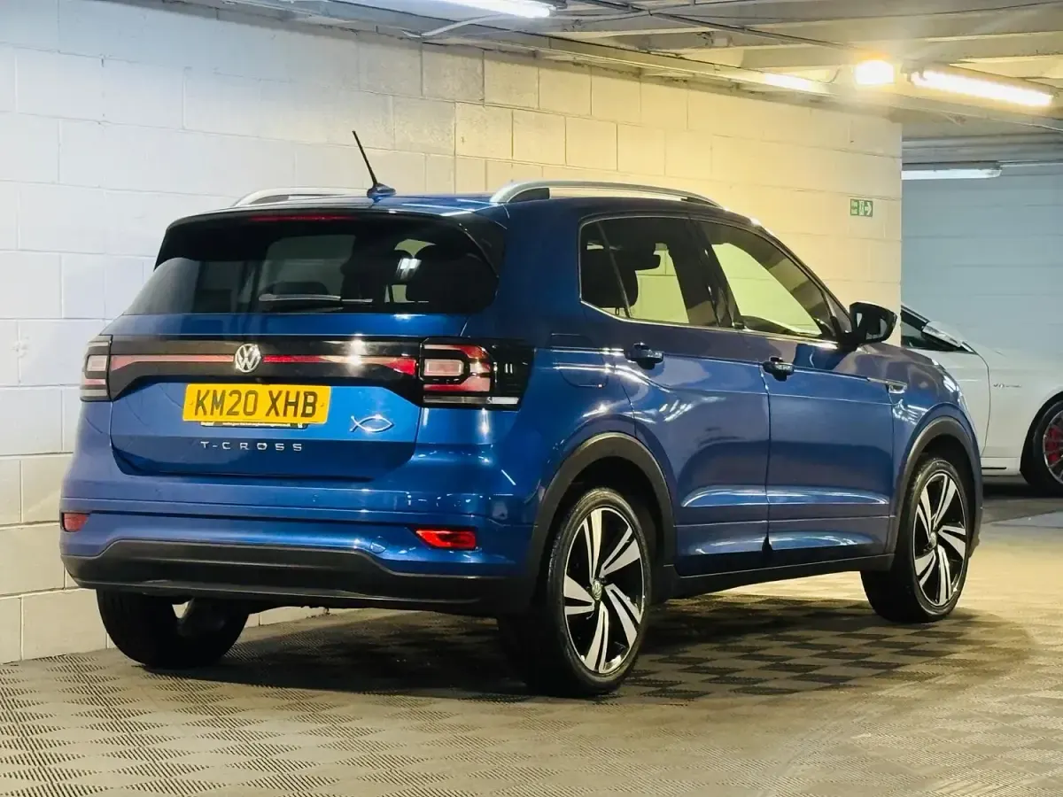 Used VW T-Cross R-line 2020 Blue SUV