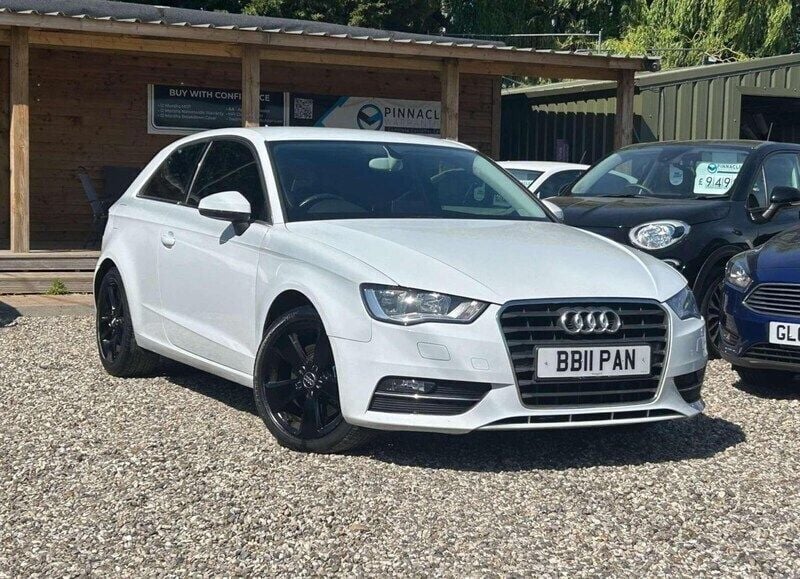 White Used 2013 Audi A3 Sport Hatchback | £7,399 (Super price) - Image 1/2