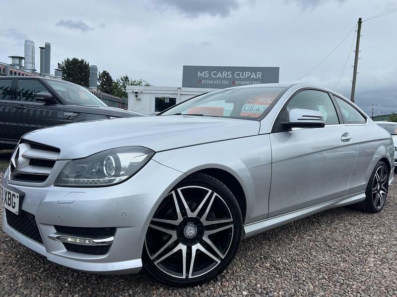Silver Used 2013 Mercedes C220 AMG Coupe | £6,850 (Fair price) - Image 1/4