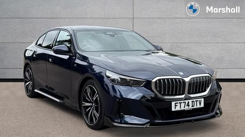 Tanzanite blue ii metallic Used 2025 BMW 530e M Sport Sedan | £50,462 - Image 1/4