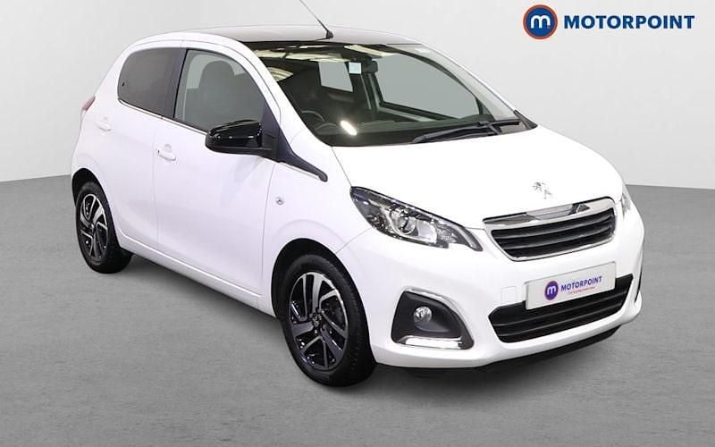 White Used 2021 Peugeot 108 Allure Hatchback | £9,599 (Fair price) - Image 1/4