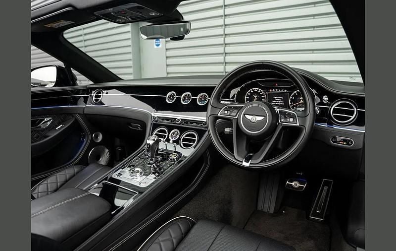 Used Bentley Continental GT Convertible 625 HP (459 kW) 2019 Black Cabriolet