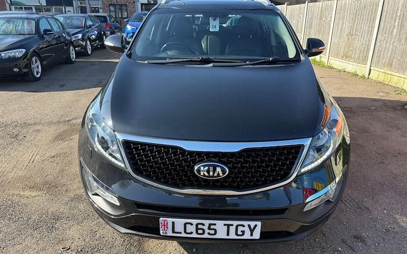 Used Kia Sportage 116 HP (85 kW) 2015 Black SUV
