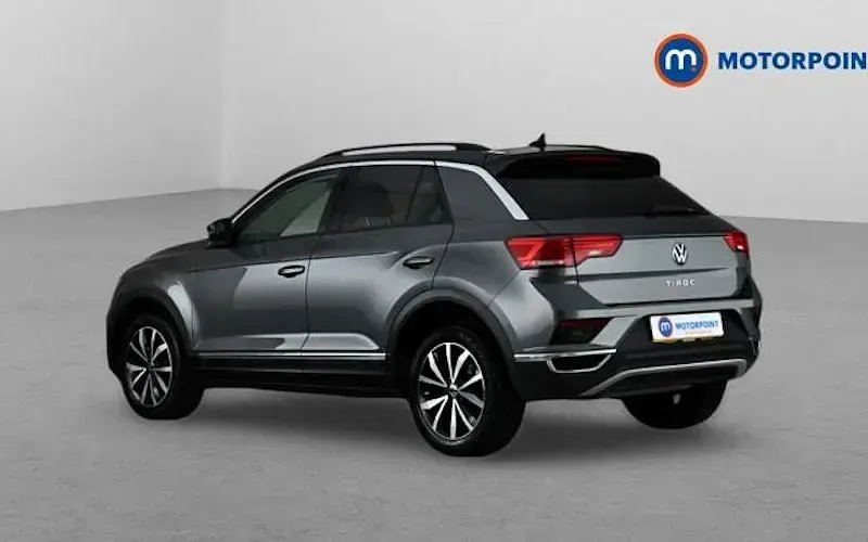 Used VW T-Roc Design 110 HP (80 kW) 2021 Grey SUV