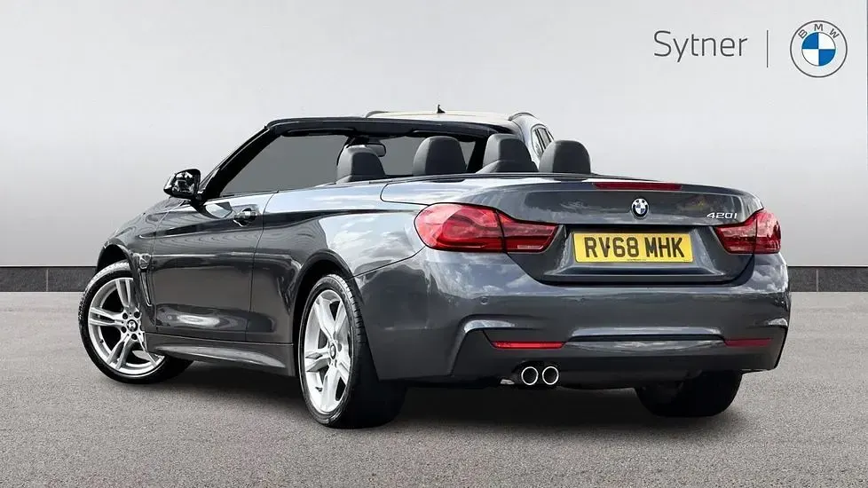 Used BMW 420 M Sport 181 HP (133 kW) 2018 Grey Cabriolet