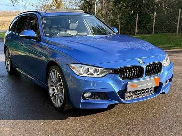 Used BMW 320 M Sport 184 HP (135 kW) 2015 Blue Estate