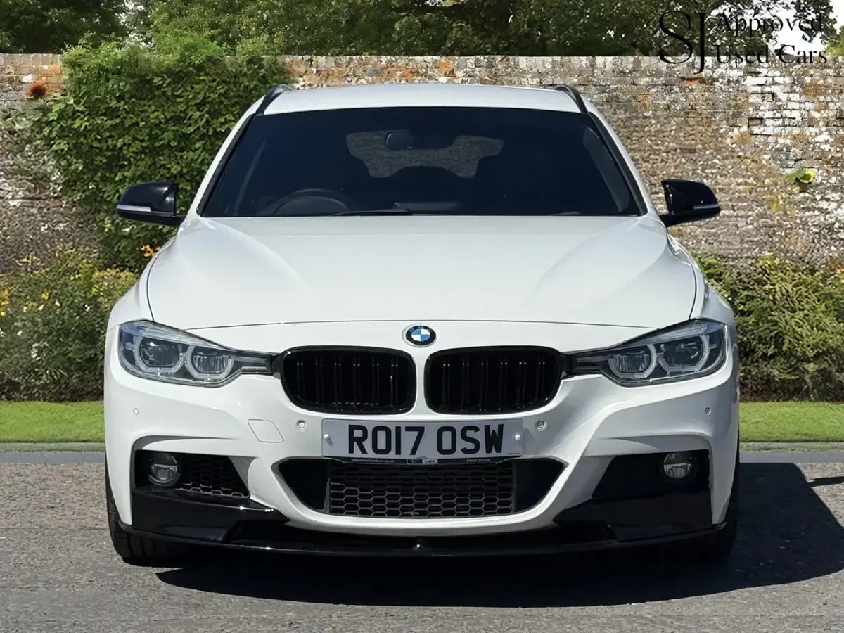 Begagnad BMW 335 M Sport 2017 Vit Kombi