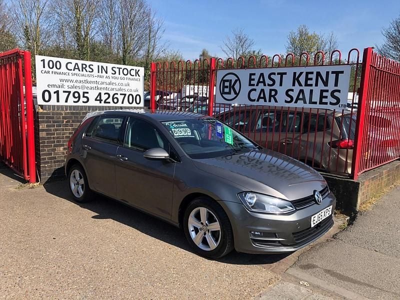 Grey Used 2015 VW Golf VII Match Hatchback | £5,500 (Good price) - Image 1/4