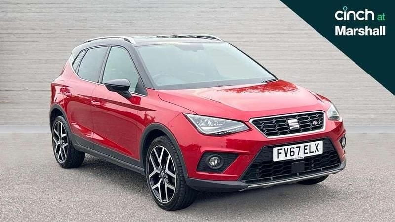 Red Used 2017 Seat Arona FR Sport SUV | £9,463 (Fair price) - Image 1/4