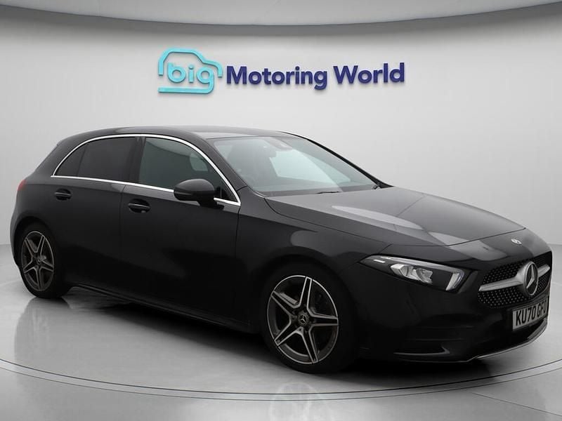 Black Used 2020 Mercedes A180 AMG line Hatchback | £16,500 (Fair price) - Image 1/4