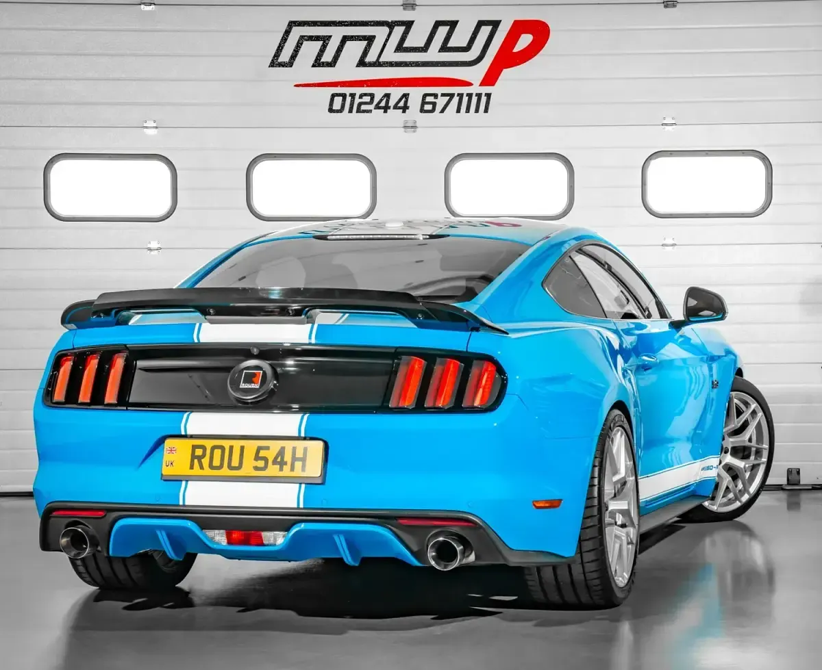 Used Ford Mustang GT 600 HP (441 kW) 2017 Blue Coupe