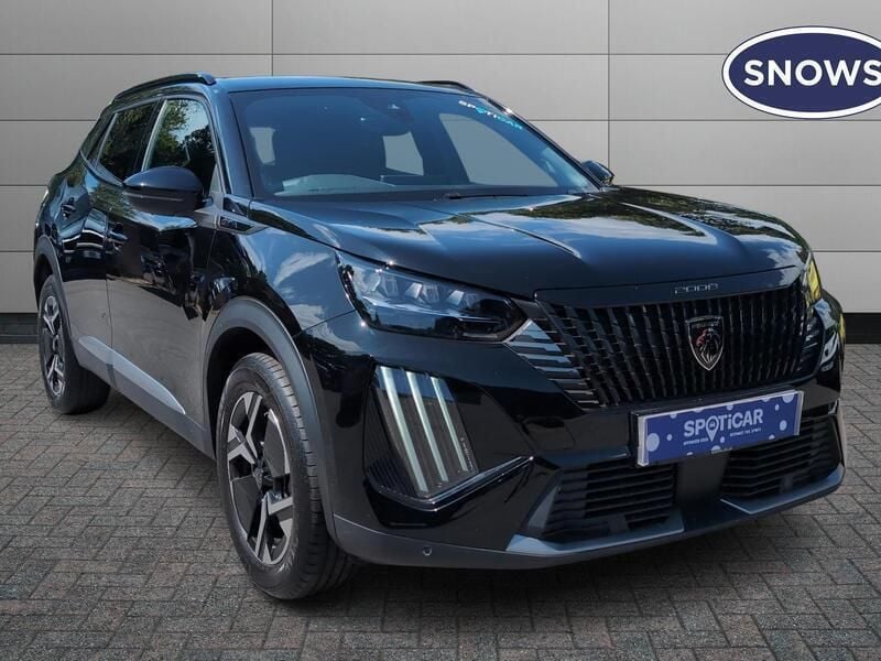 Black Used 2024 Peugeot 2008 GT SUV | £19,299 (Fair price) - Image 1/4