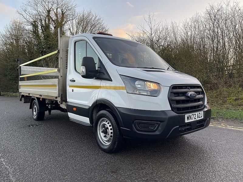 Used Ford Transit S 130 HP (95 kW) 2022 White Cabriolet