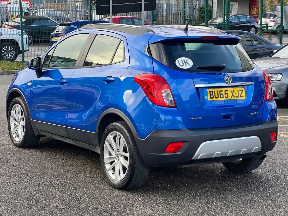 Used Vauxhall Mokka S 137 HP (100 kW) 2016 Blue SUV