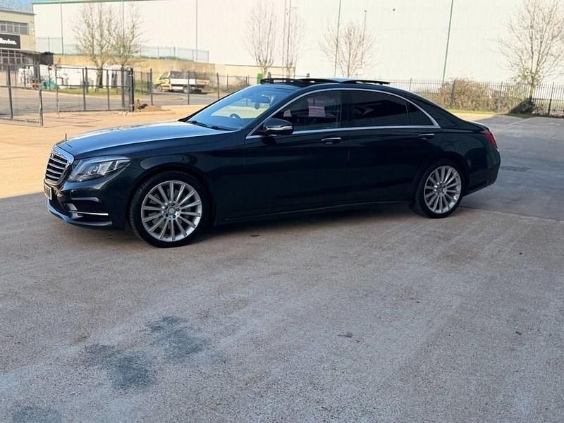 Used Mercedes S350L AMG line 2015 Black Sedan
