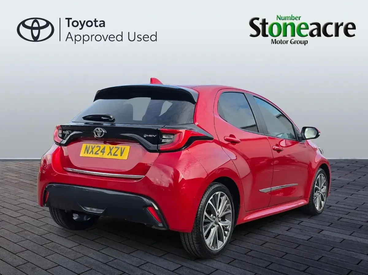 Used Toyota Yaris 2024 Red Hatchback