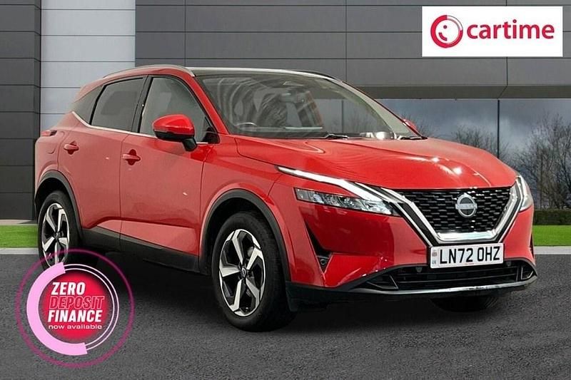 Used Nissan Qashqai N-Connecta 158 HP (116 kW) 2022 Red SUV