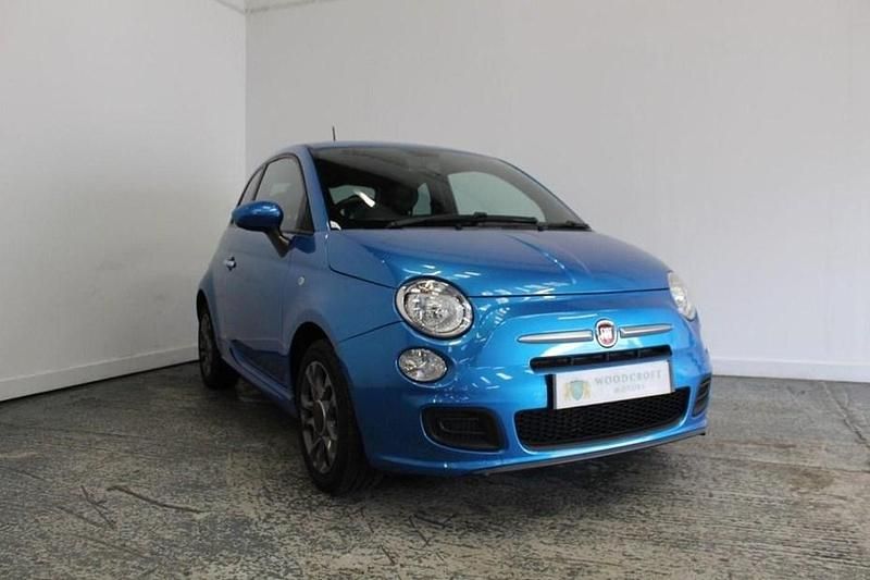 Used Fiat 500 S 69 HP (50 kW) 2014 Blue Hatchback