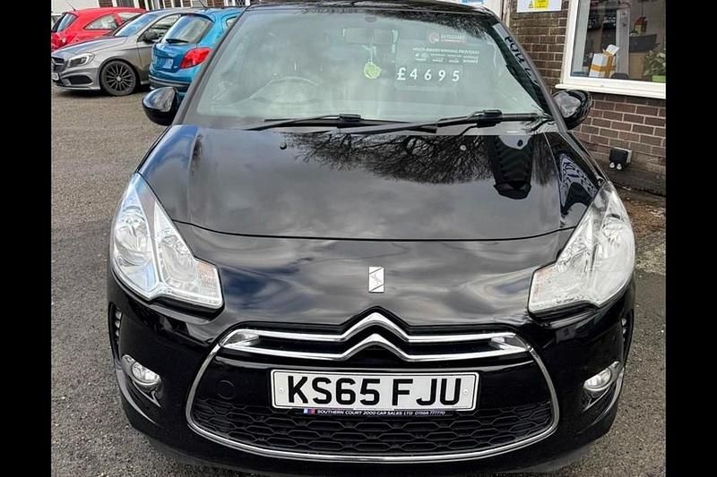 Used DS Automobiles DS3 2015 Black Hatchback