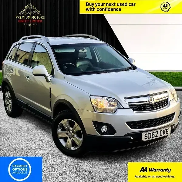 Used Vauxhall Antara 163 HP (119 kW) 2012 Silver SUV