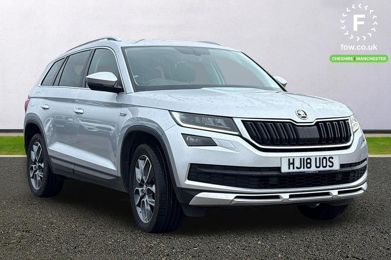 Used Skoda Kodiaq Scout 4x4 2018 Silver SUV