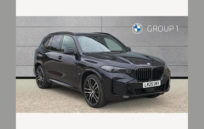 Black Used 2025 BMW X5 M Sport SUV | £73,995 - Image 1/4