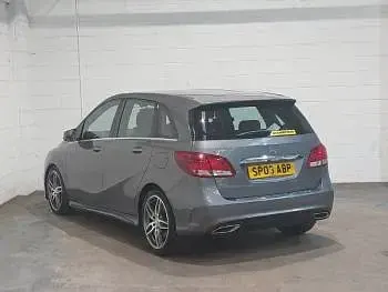 Used Mercedes B220 AMG line 177 HP (130 kW) 2016 Grey Hatchback