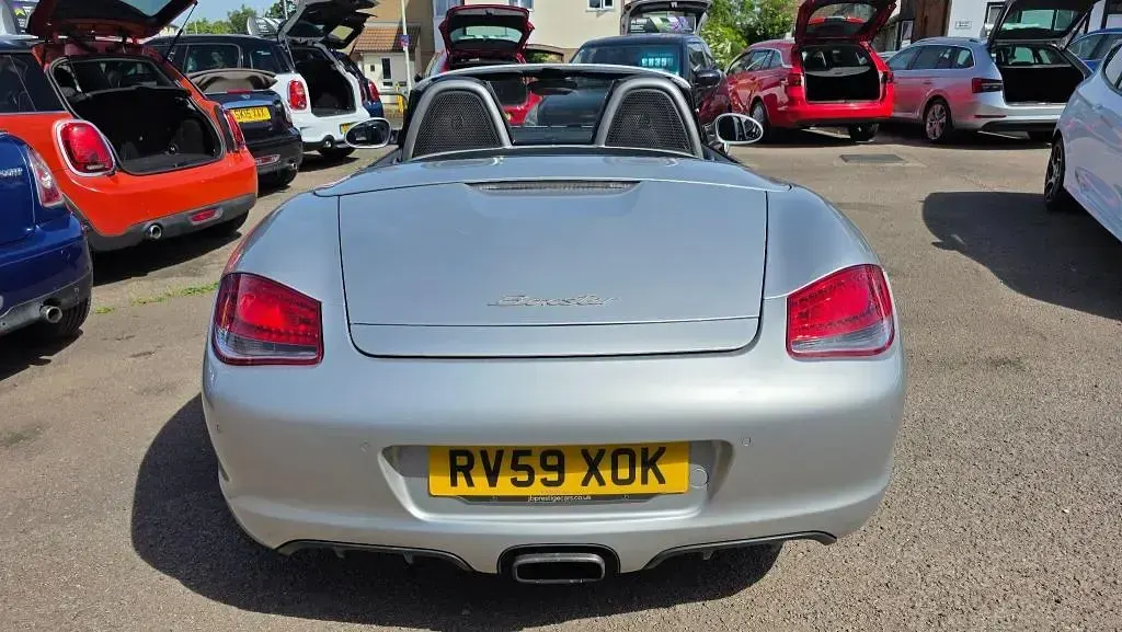 Used Porsche Boxster 255 HP (187 kW) 2009 Silver Cabriolet