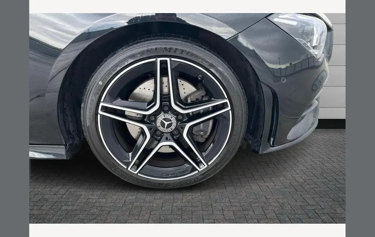 Used Mercedes CLA200 AMG Line Premium 161 HP (118 kW) 2023 Black Coupe