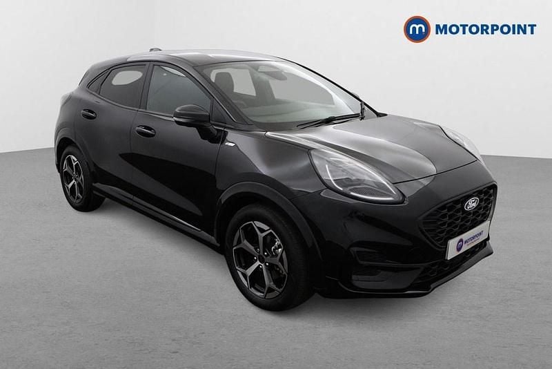 Black Used 2024 Ford Puma ST-Line Hatchback | £19,999 (Fair price) - Image 1/4
