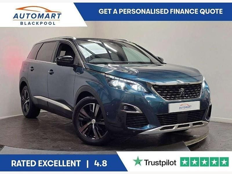 Green Used 2019 Peugeot 5008 GT-line MPV | £15,465 (Fair price) - Image 1/4