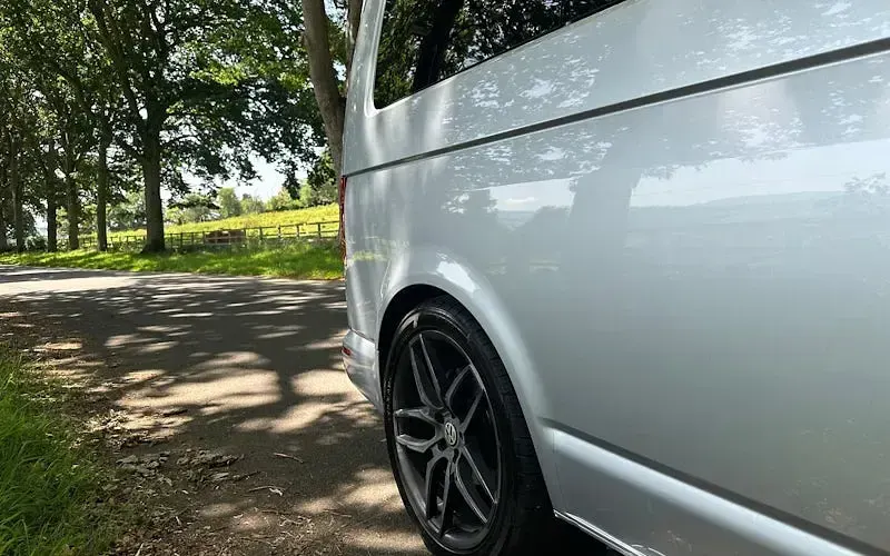 Used VW T6 Highline 102 HP (75 kW) 2017 Silver Van