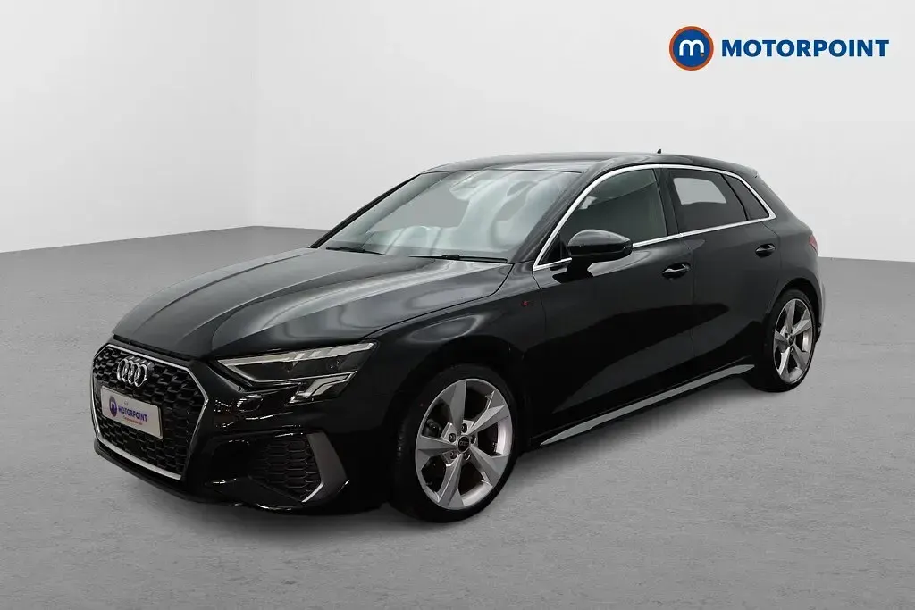 Used Audi A3 S-Line 2023 Black Sedan