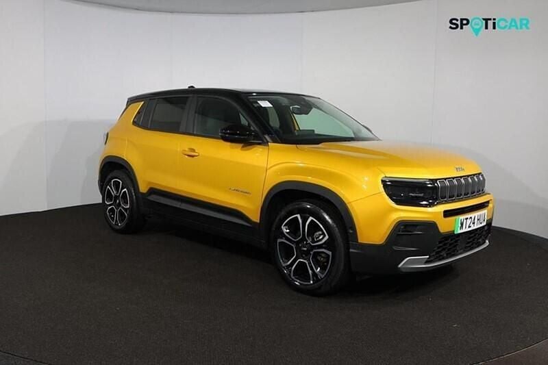 Used Jeep Avenger EV Summit 113 kW (154 HP) 2024 Yellow SUV