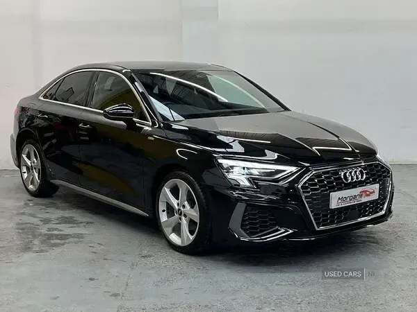 Usado Audi A3 S-Line 2022 Preto Sedan
