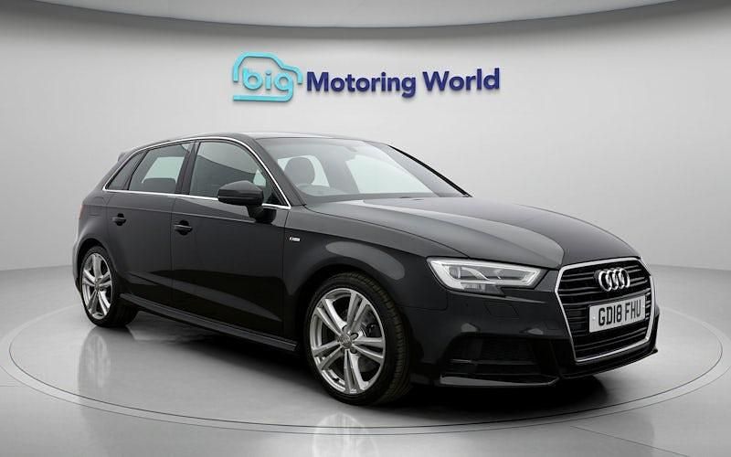 Used Audi A3 Sportback S-Line 190 HP (139 kW) 2018 Hatchback