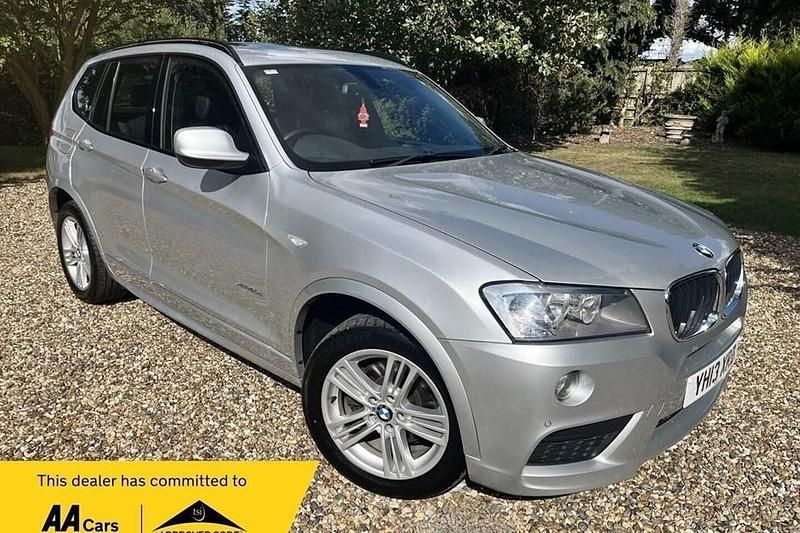 Silver Used 2013 BMW X3 M Sport SUV | £8,795 (Fair price) - Image 1/1