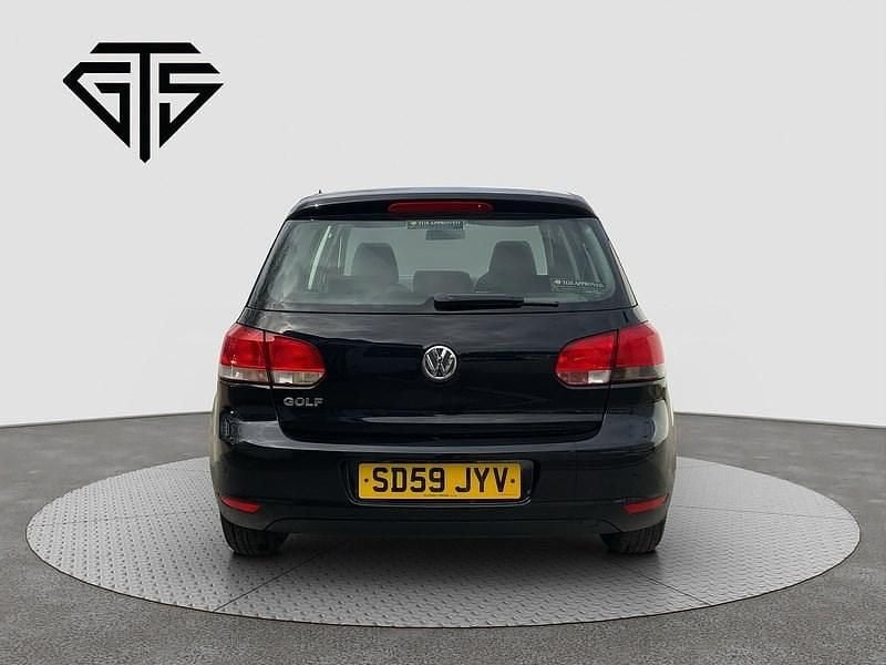 Used VW Golf VI S 79 HP (58 kW) 2009 Black Hatchback