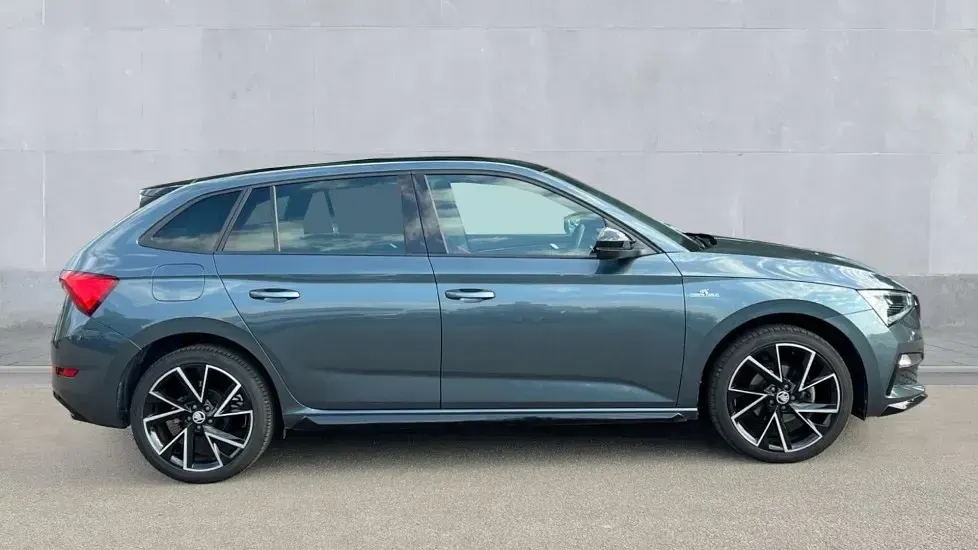 Used Skoda Scala Monte Carlo 150 HP (110 kW) 2021 Quartz grey Hatchback